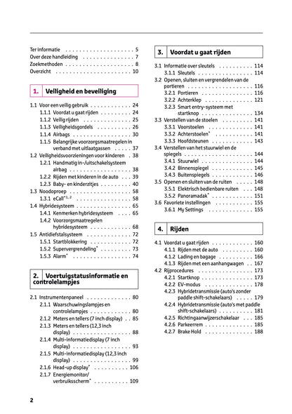 2023 Toyota Corolla Hybrid Hatchback/Touring Sports Gebruikershandleiding | Nederlands