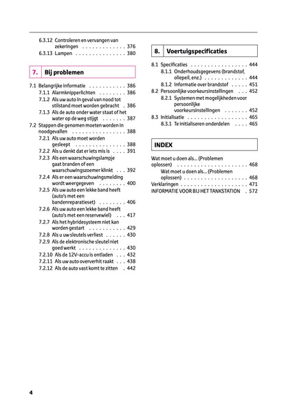 2023 Toyota Corolla Hybrid Hatchback/Touring Sports Gebruikershandleiding | Nederlands