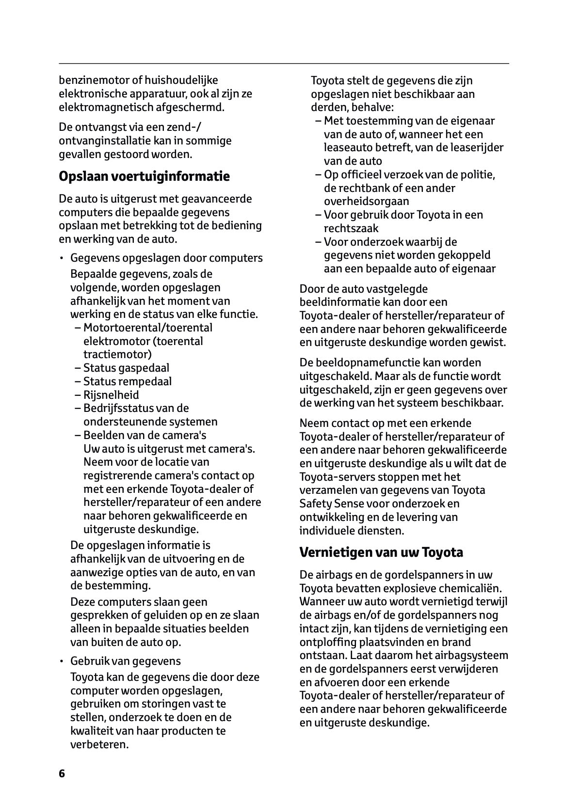 2023 Toyota Corolla Hybrid Hatchback/Touring Sports Gebruikershandleiding | Nederlands