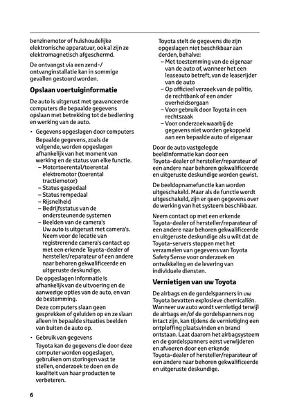 2023 Toyota Corolla Hybrid Hatchback/Touring Sports Gebruikershandleiding | Nederlands