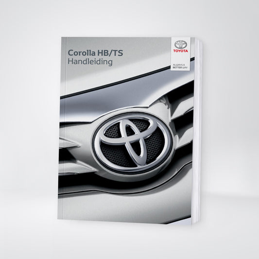 2020-2022 Toyota Corolla Hatchback/Touring Sports Owner's Manual | Dutch