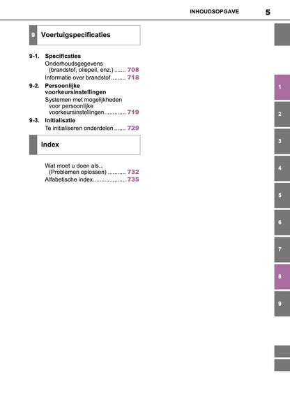 2020-2022 Toyota Corolla Hatchback/Touring Sports Owner's Manual | Dutch