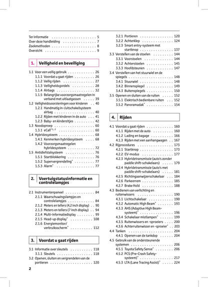 2022-2023 Toyota Corolla Hybrid Hatchback/Touring Sports Gebruikershandleiding | Nederlands