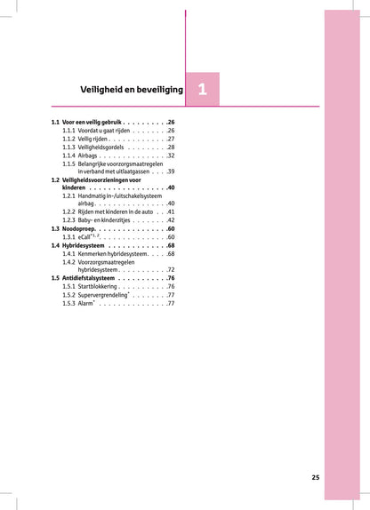 2022-2023 Toyota Corolla Hybrid Hatchback/Touring Sports Gebruikershandleiding | Nederlands