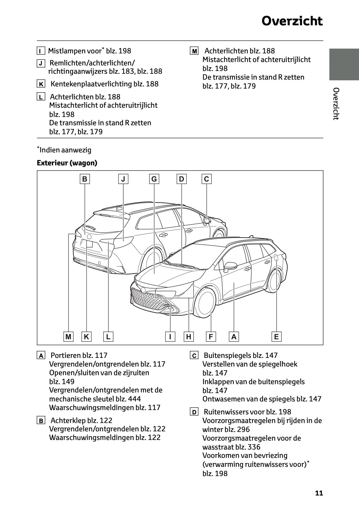 2026 Toyota Corolla Hybrid Hatchback/Touring Sports Gebruikershandleiding | Nederlands