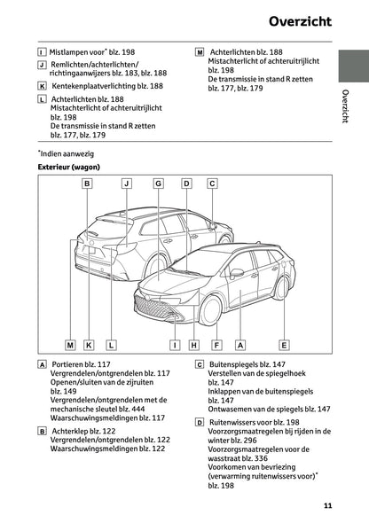 2026 Toyota Corolla Hybrid Hatchback/Touring Sports Gebruikershandleiding | Nederlands