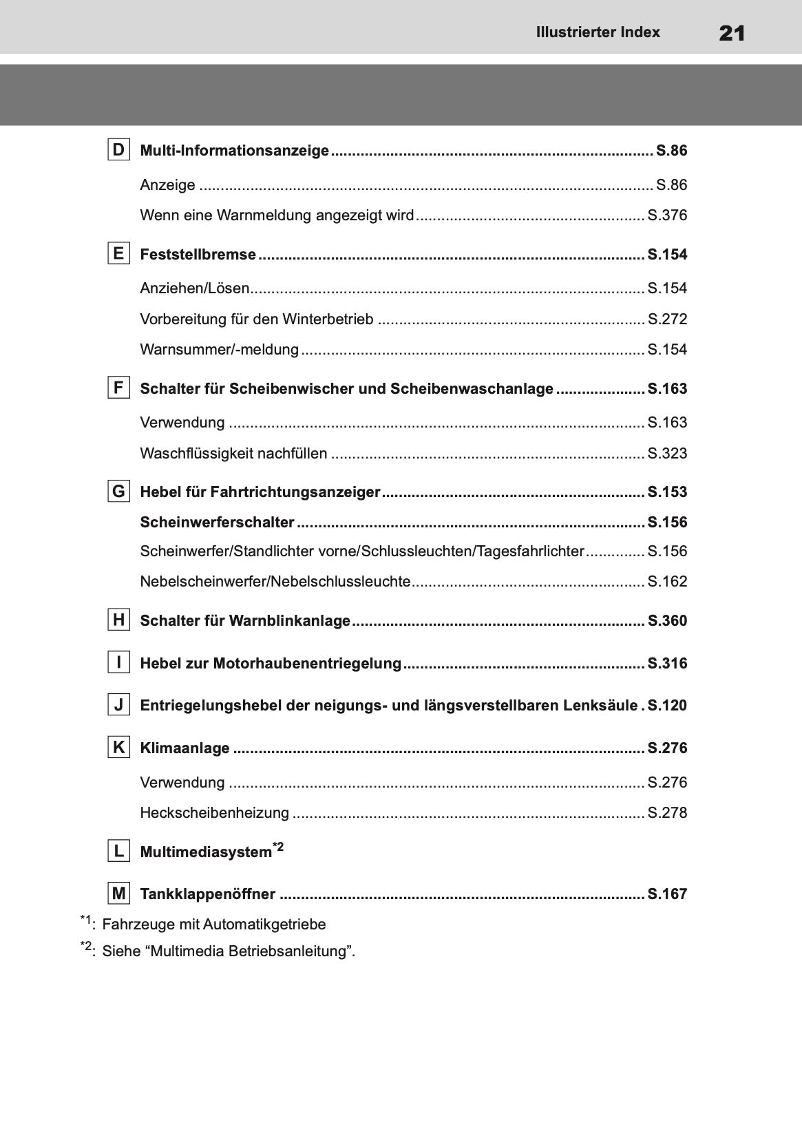 2024-2025 Toyota GR Yaris Owner's Manual | German