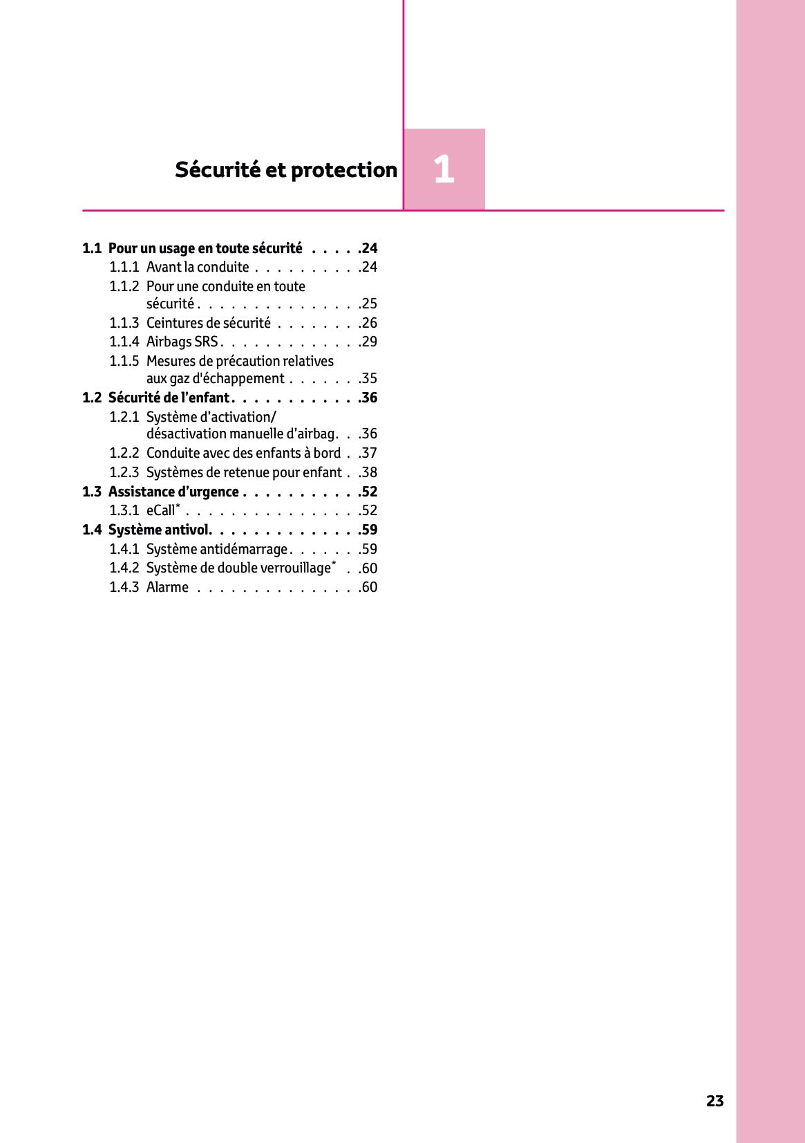 2024-2025 Toyota GR Yaris Owner's Manual | French