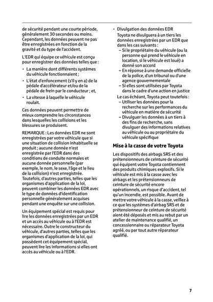 2024-2025 Toyota GR Yaris Owner's Manual | French