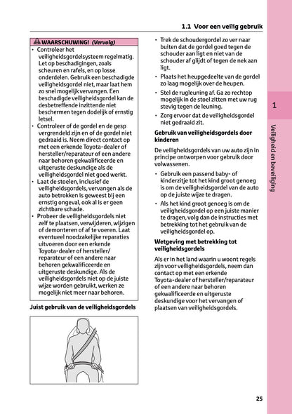 2024-2025 Toyota GR Yaris Gebruikershandleiding | Nederlands