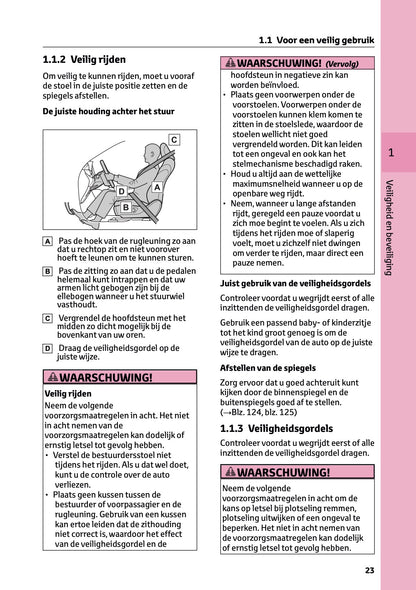 2024-2025 Toyota Highlander Hybrid Owner's Manual | Dutch