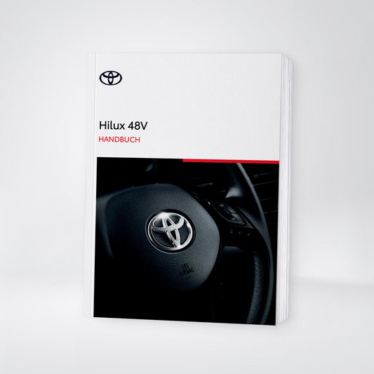2024-2025 Toyota Hilux 48V Owner's Manual | German