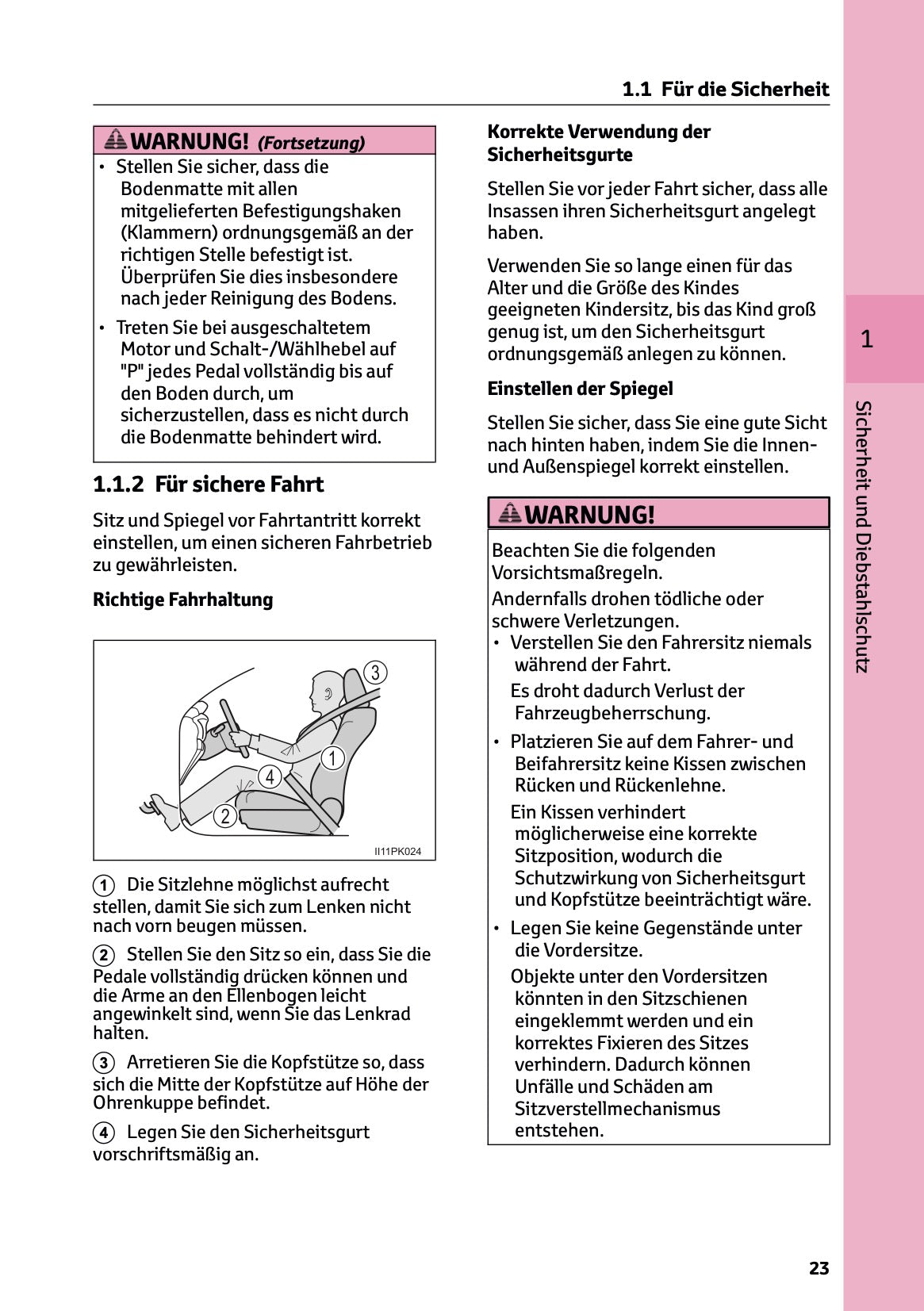 2024-2025 Toyota Hilux 48V Owner's Manual | German