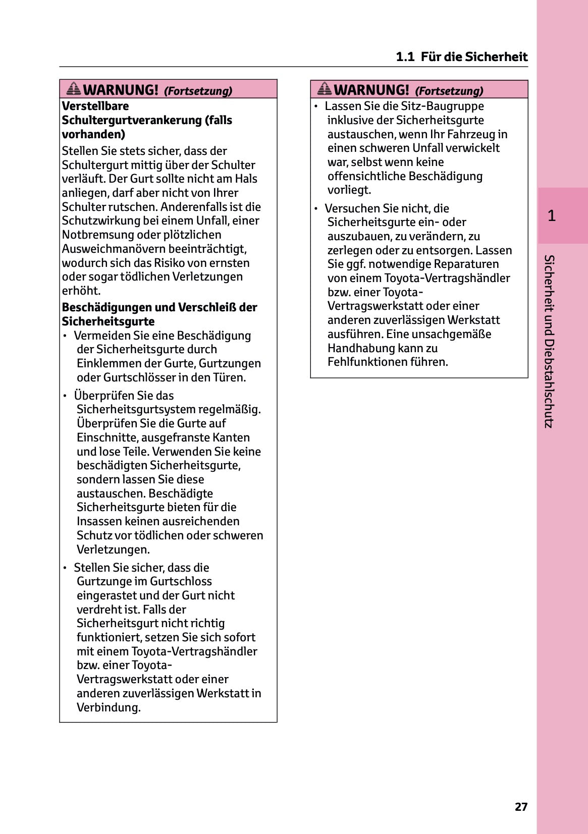 2024-2025 Toyota Hilux 48V Owner's Manual | German