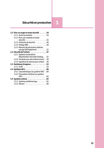 2024-2025 Toyota Hilux 48V Owner's Manual | French