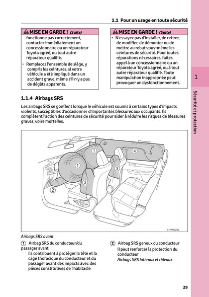 2024-2025 Toyota Hilux 48V Owner's Manual | French