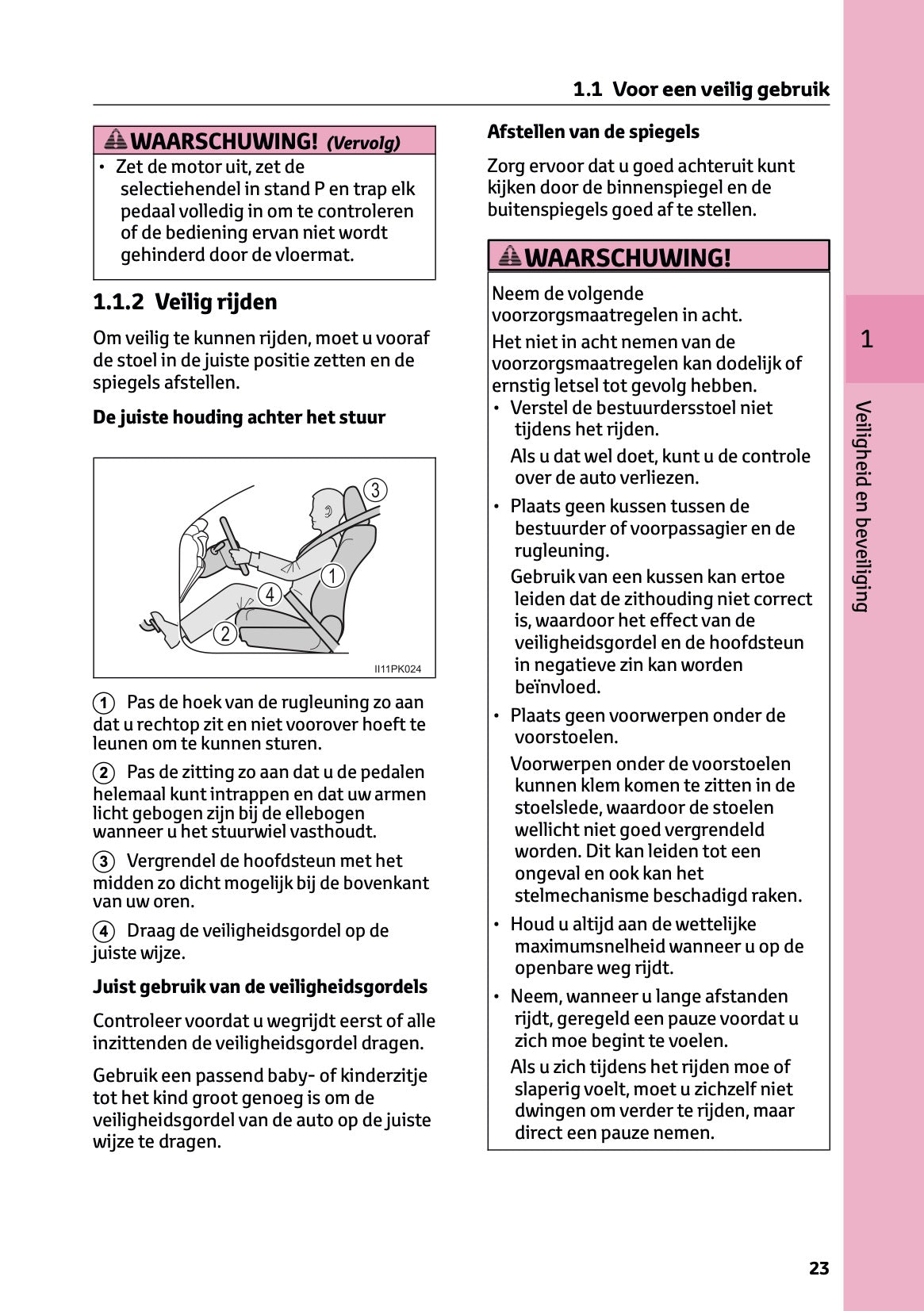 2024-2025 Toyota Hilux 48V Owner's Manual | Dutch