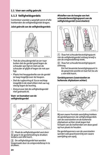 2024-2025 Toyota Hilux 48V Owner's Manual | Dutch