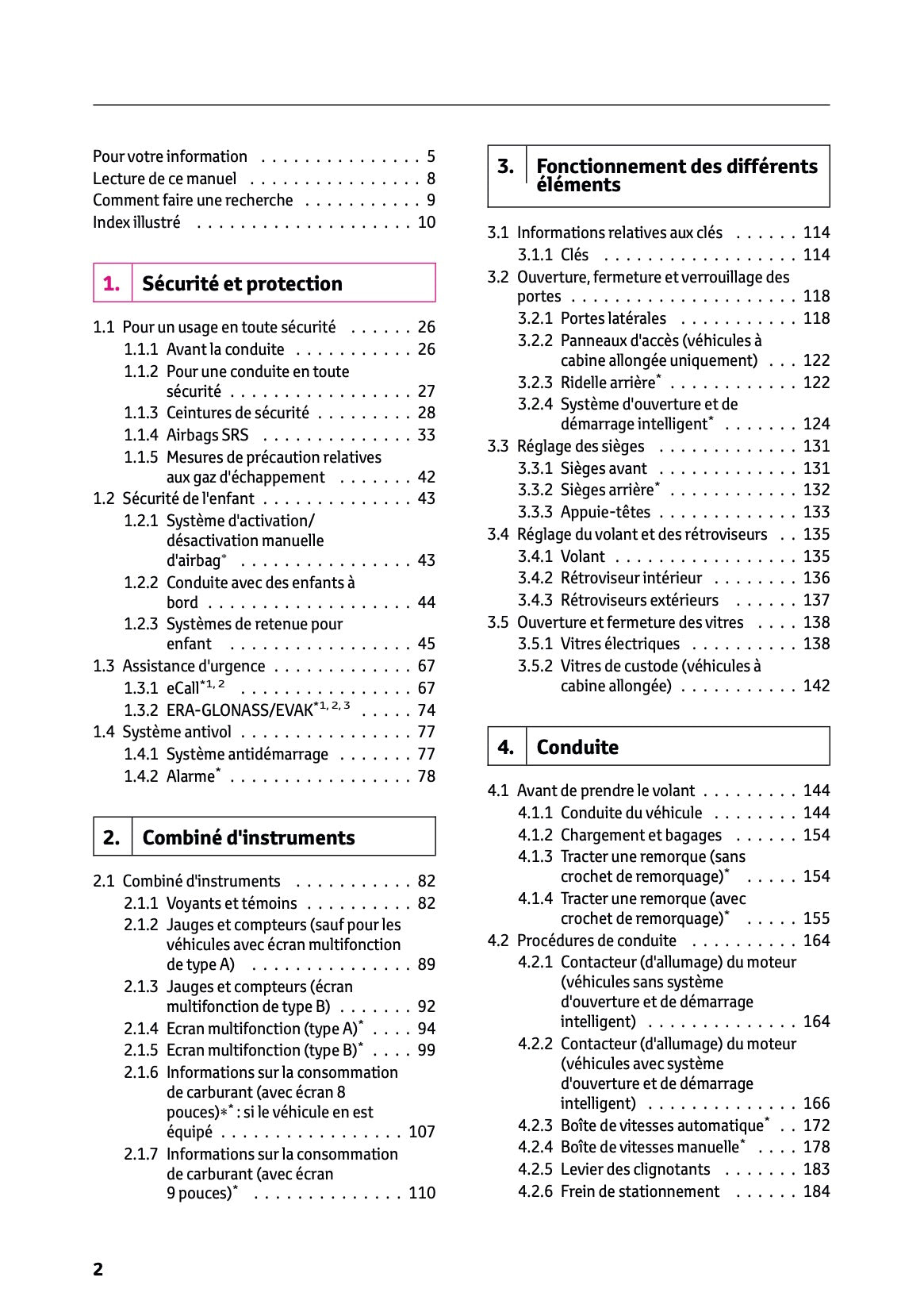 2024-2025 Toyota Hilux Owner's Manual | French