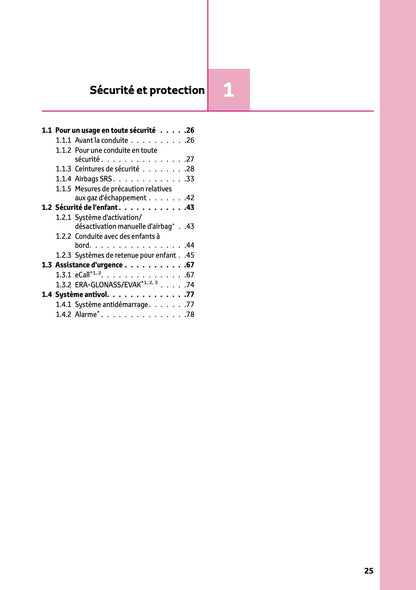 2024-2025 Toyota Hilux Owner's Manual | French