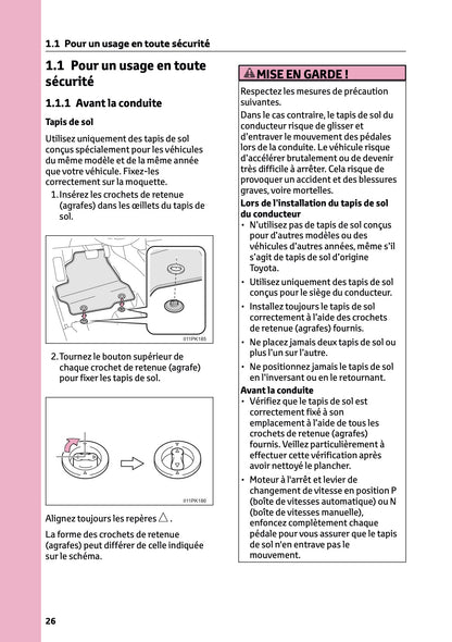 2024-2025 Toyota Hilux Owner's Manual | French