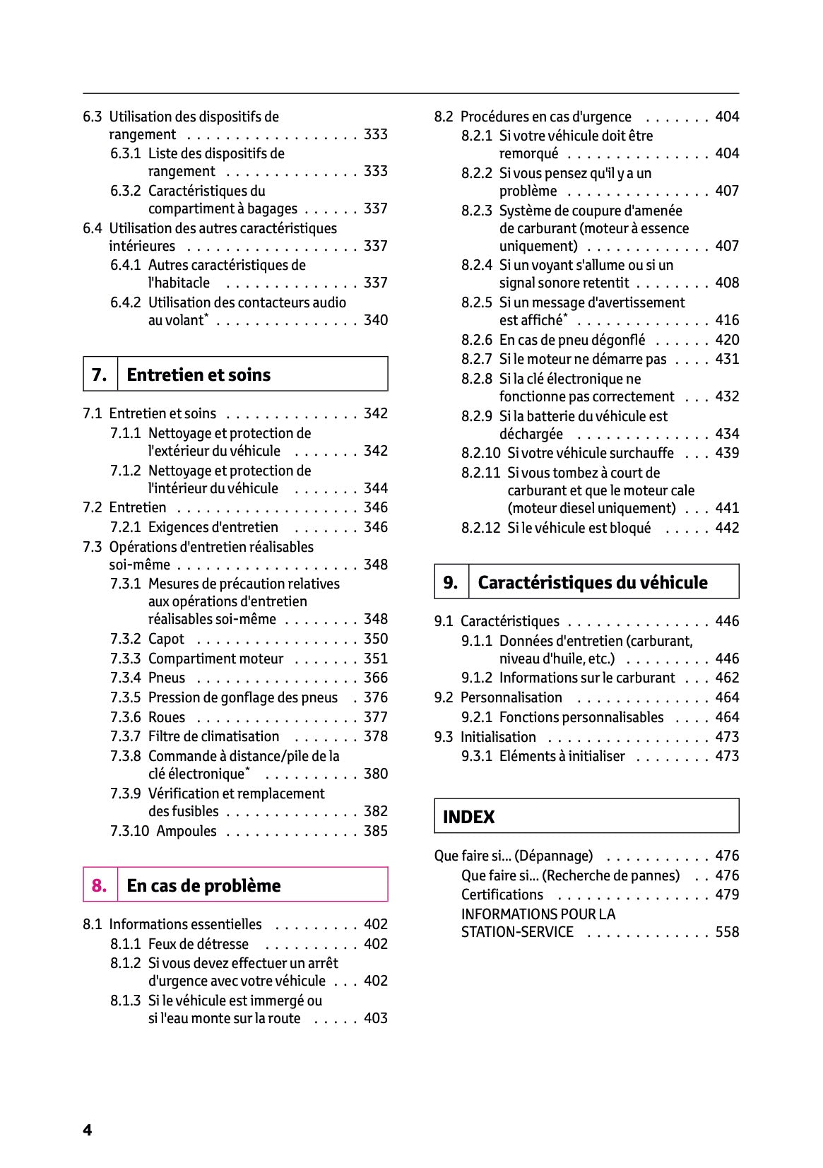 2024-2025 Toyota Hilux Owner's Manual | French