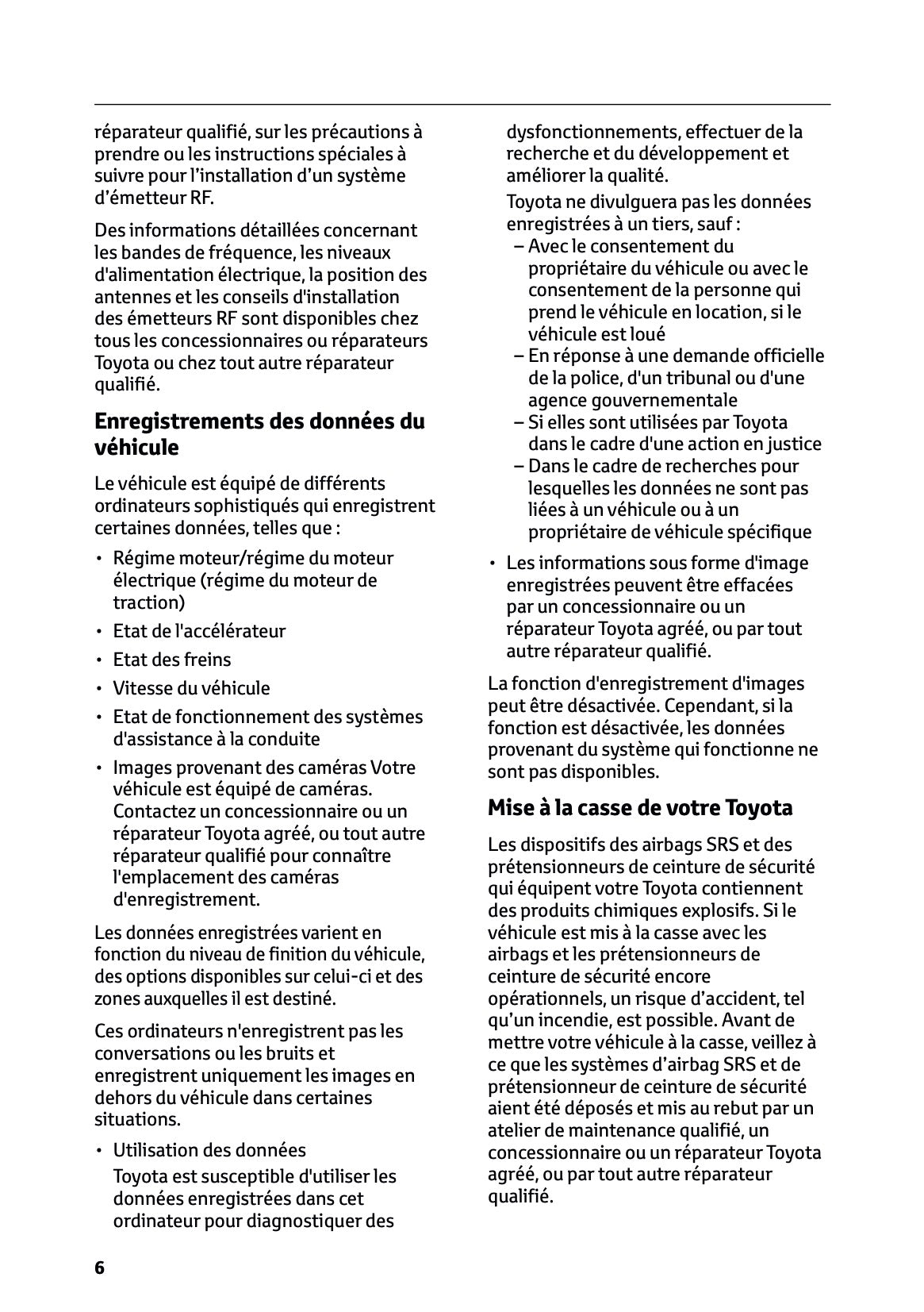 2024-2025 Toyota Hilux Owner's Manual | French