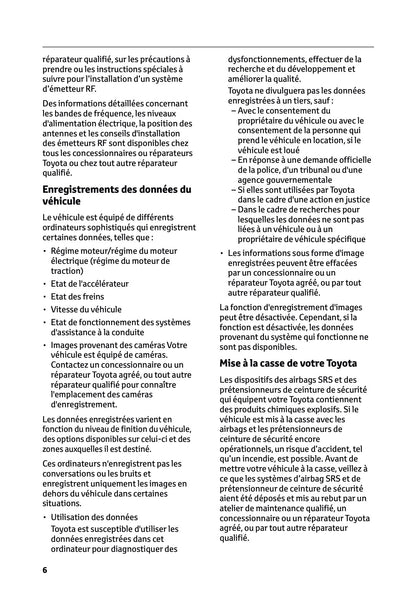 2024-2025 Toyota Hilux Owner's Manual | French