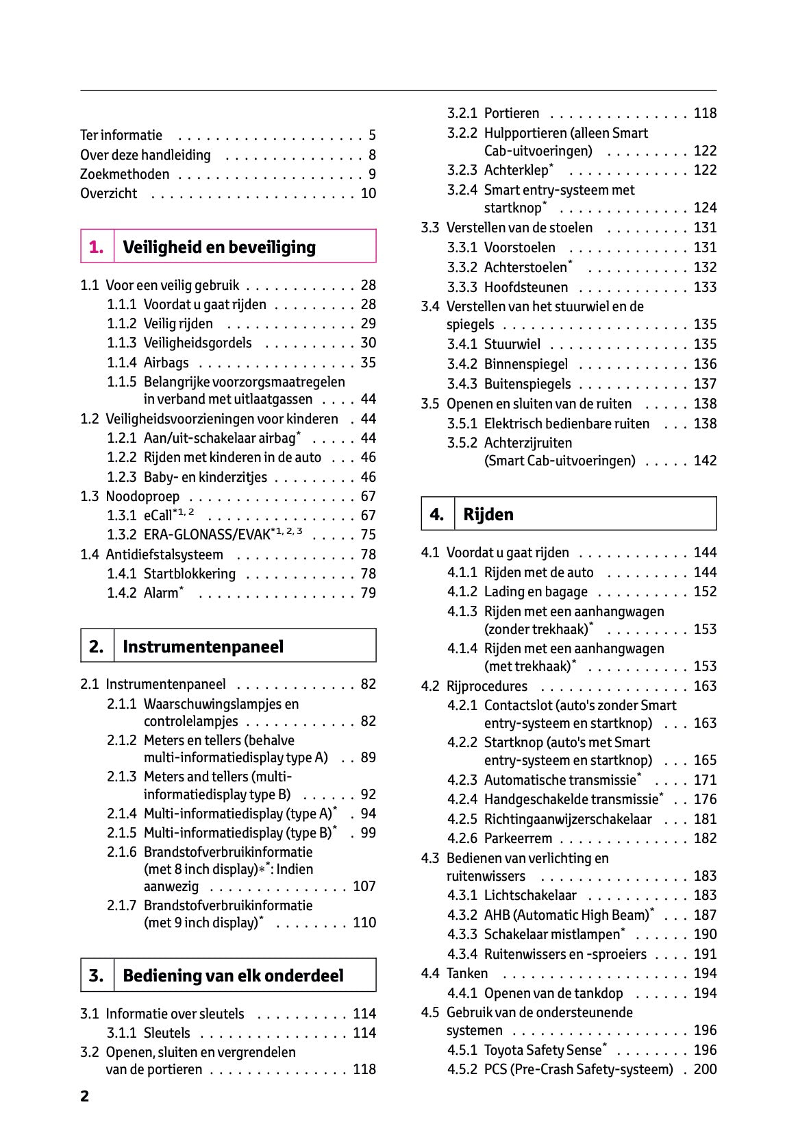 2024-2025 Toyota Hilux Gebruikershandleiding | Nederlands