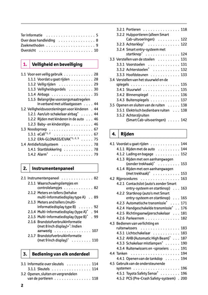 2024-2025 Toyota Hilux Gebruikershandleiding | Nederlands