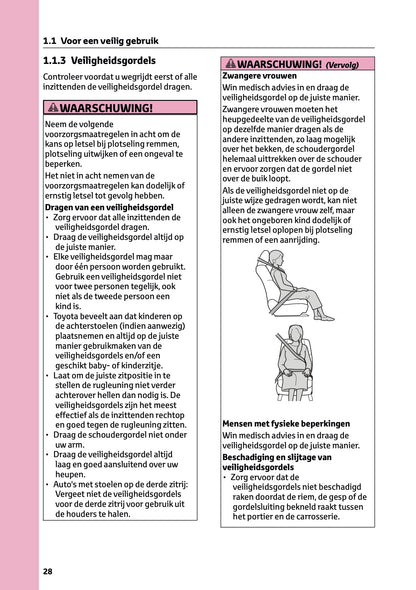 2024-2025 Toyota Land Cruiser 250 Owner's Manual | Dutch