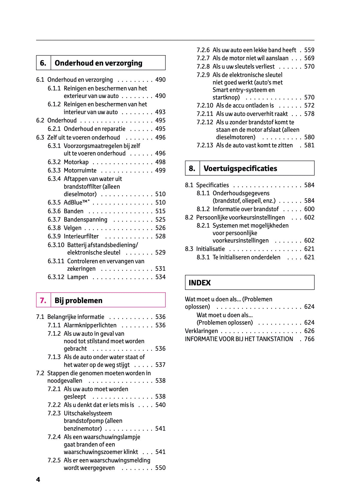 2024-2025 Toyota Land Cruiser 250 Owner's Manual | Dutch