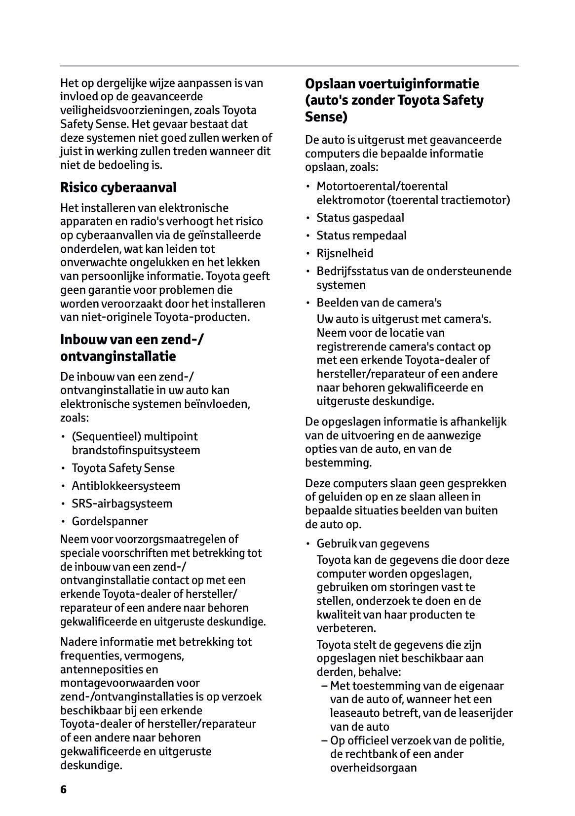 2024-2025 Toyota Land Cruiser 250 Owner's Manual | Dutch