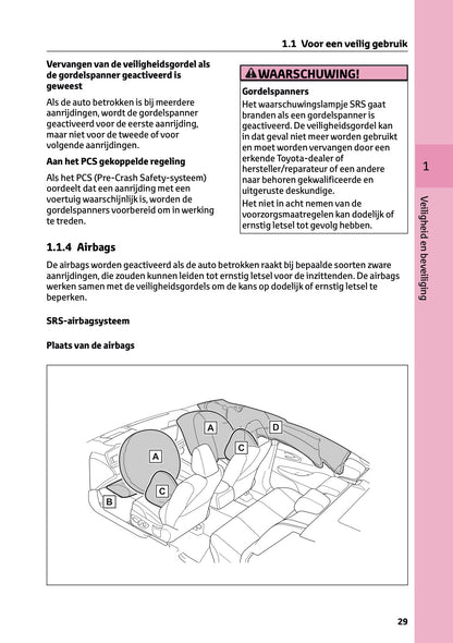 2025-2026 Toyota Mirai Gebruikershandleiding | Nederlands