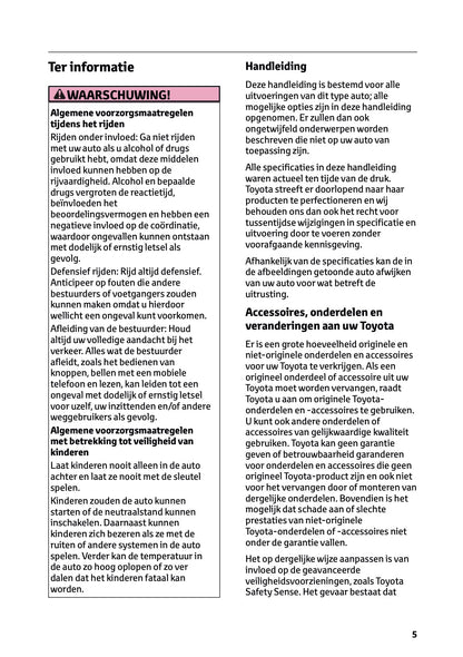 2025-2026 Toyota Mirai Gebruikershandleiding | Nederlands