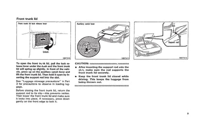 1993 Toyota MR2 Owner's Manual | English