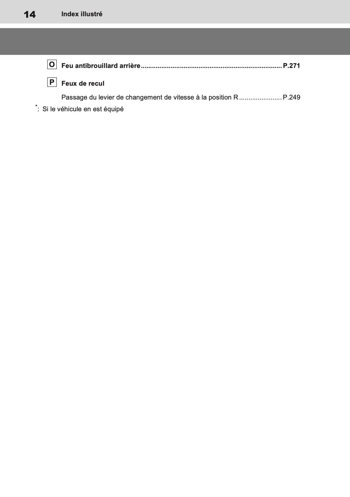 2023 Toyota Prius PHEV Owner's Manual | French