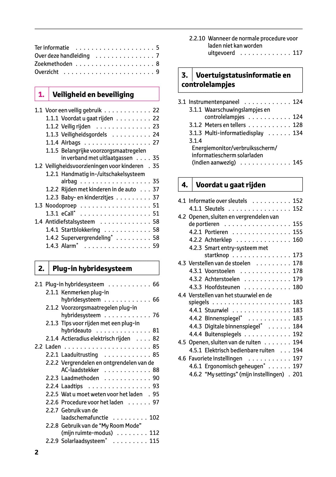 2023-2024 Toyota Prius Bedienungsanleitung | Niederländisch