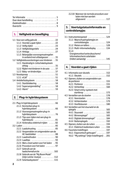 2023-2024 Toyota Prius Bedienungsanleitung | Niederländisch