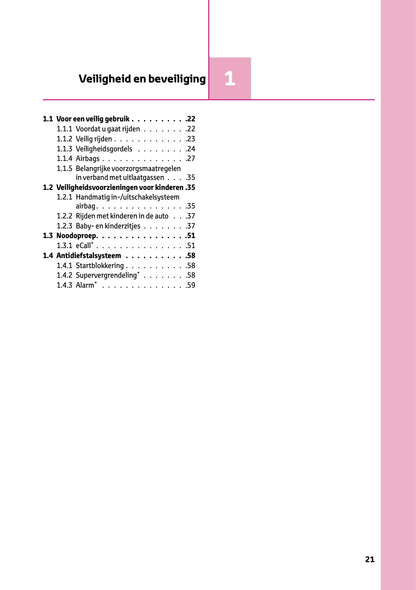 2023-2024 Toyota Prius Bedienungsanleitung | Niederländisch
