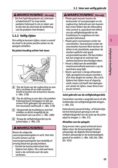 2023-2024 Toyota Prius Bedienungsanleitung | Niederländisch