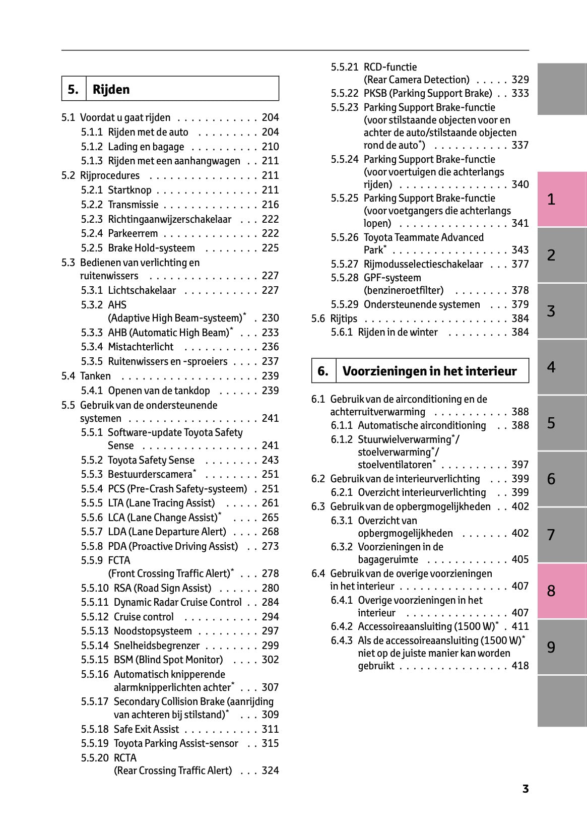 2023-2024 Toyota Prius Bedienungsanleitung | Niederländisch