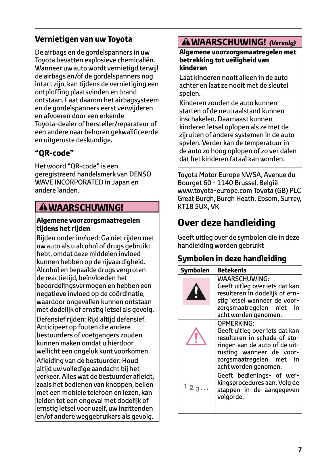 2023-2024 Toyota Prius Bedienungsanleitung | Niederländisch