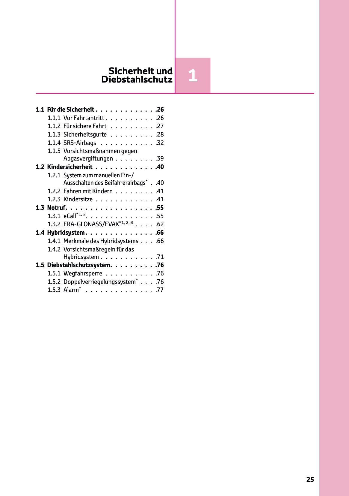 2026 Toyota RAV4 Hybrid Owner's Manual | German