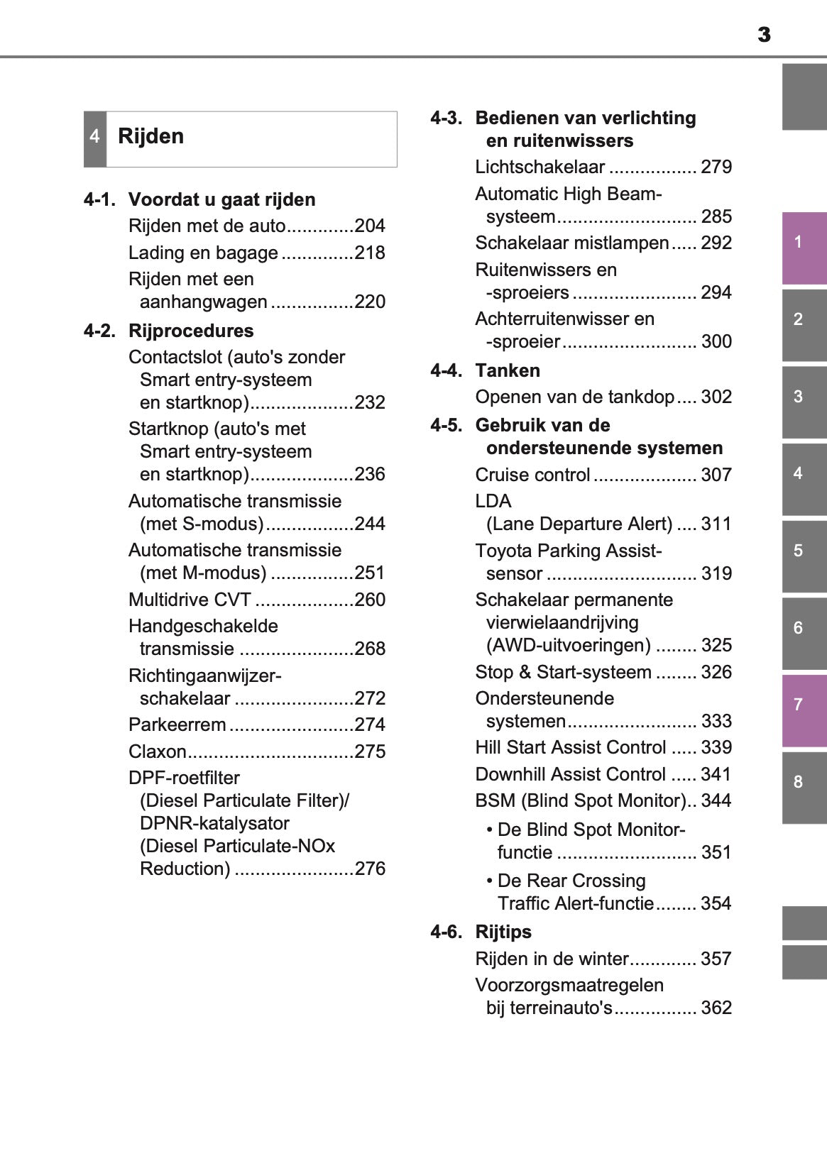 2014-2015 Toyota RAV4 Owner's Manual | Dutch