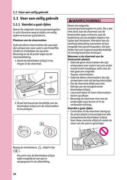 2021-2022 Toyota RAV4 Owner's Manual | Dutch