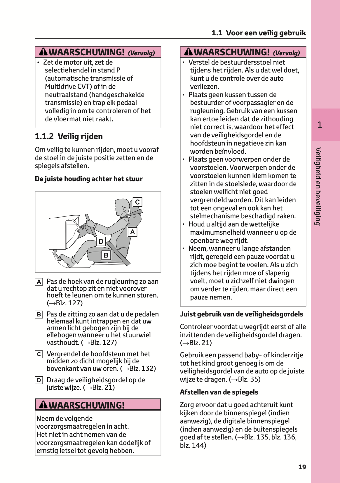 2021-2022 Toyota RAV4 Owner's Manual | Dutch