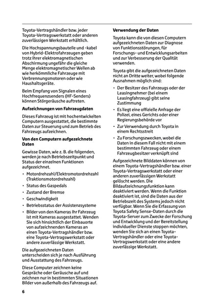 2026 Toyota RAV4 Plug-in-Hybrid Bedienungsanleitung | Deutsch