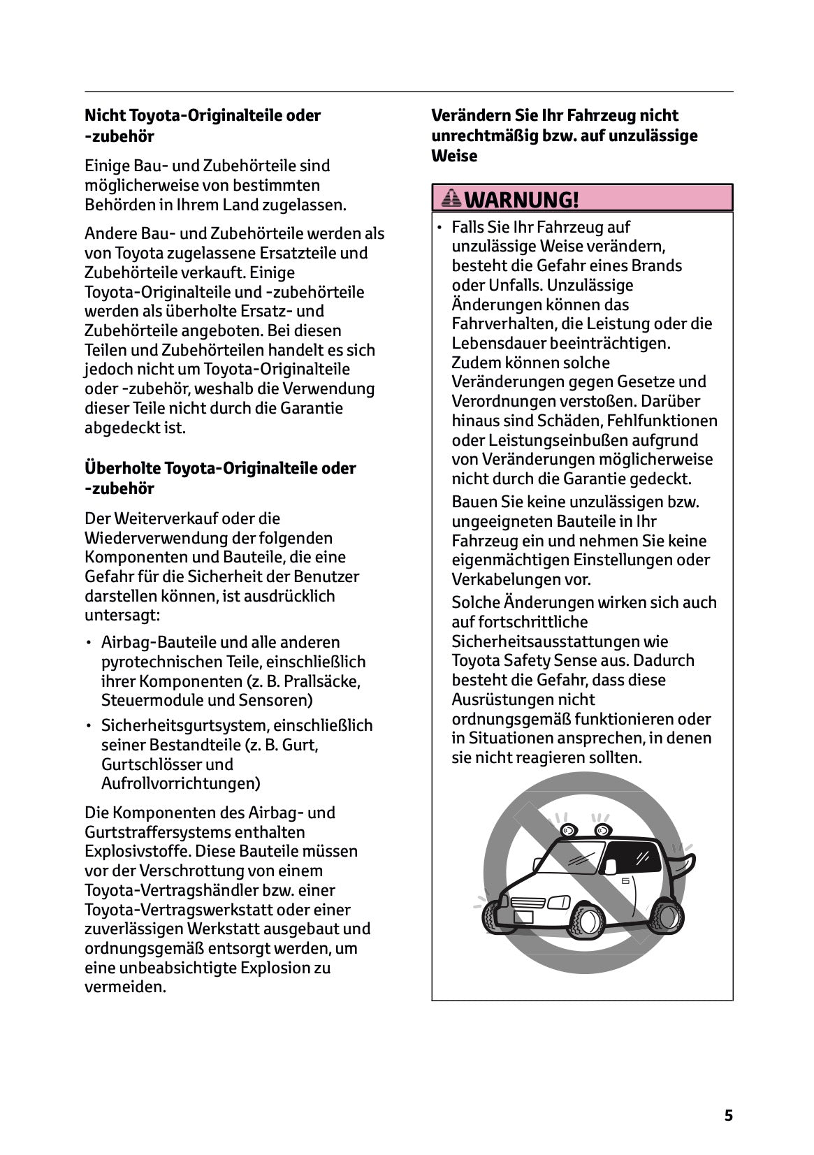 2025-2026 Toyota Urban Cruiser Bedienungsanleitung | Deutsch