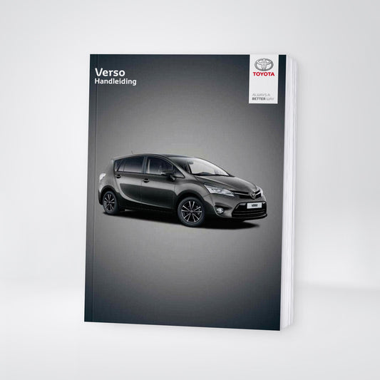 2013 Toyota Verso Gebruikershandleiding | Nederlands